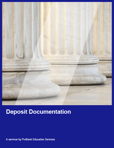 Deposit Documentation