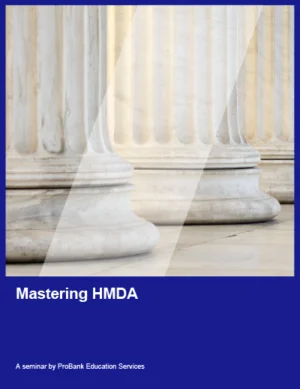 Mastering HMDA