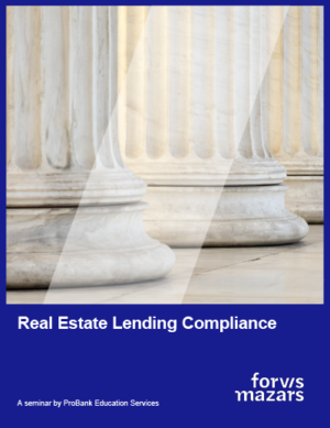 Real Estate Lending Compliance