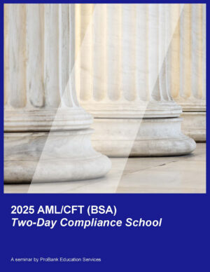 2026 AML/CFT (BSA) Two-Day Compliance School