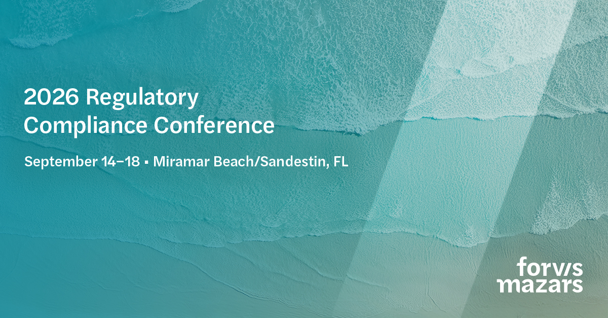 2026 Regulatory Compliance Conference