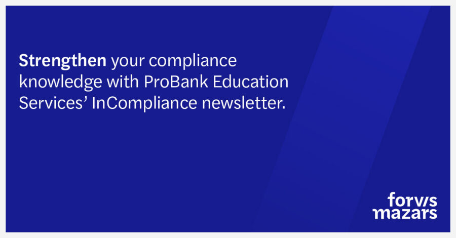 InCompliance Newsletter